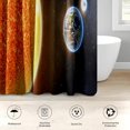 thumbnail image 3 of 4 Pcs Bathroom Sets with Shower Curtain and Rugs, Farm Tractor Cow Chicken, Bathroom Decor Pig Bull Turkey Sunflower Shower Curtain Sets for Bathroom Decor, 3 of 4
