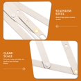 thumbnail image 4 of HLONK 1pc Stainless Steel Golden Ratio Ruler Eyebrow Makeup Measure Tool Eyebrow Ruler, 4 of 6
