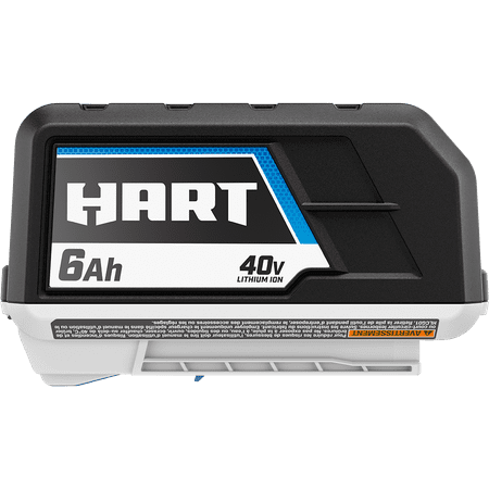 HART 40-Volt 6.0Ah Lithium-Ion Battery (Charger Not Included)