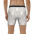 thumbnail image 4 of Disketp Rabbit And Heart Men's Boxer Briefs Men’s Underwear Boxer Briefs for Men, 4 of 7
