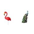 thumbnail image 1 of Escultura De Flamenco Para Jardín De Hadas Y Colección De Estatuas De Pavo Real. Elegante Adorno De Mesa Para La Primavera Y Las Fiestas En El Dormitorio, La Oficina O La Sala De Estar., 1 of 8