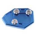 thumbnail image 1 of Pad De Ampliadora De La Extensión Del Soporte Lateral Del Pie De Apoyo De La Motocicleta Para Rojo Azul Sharpla Placa de extensión Kickstand, 1 of 8