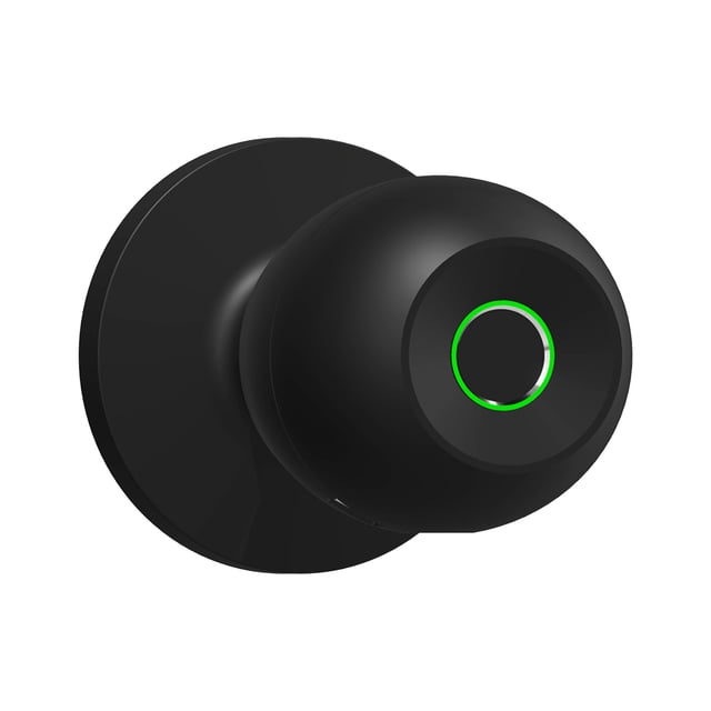 Fingerprint Door Lock,Indoor Fingerprint Lock Household Wooden Door Ball Lock Smart Electronic Lock Universal for Left and Right Doors,Smart Door Lock,Smart Door Locks,Smart Door Handle
