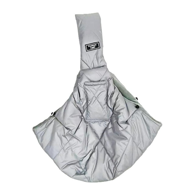 Bolsa de Transporte para Perros Y Gatos, Bolso de Mano Cómodo Y Suave, Bolsa de Transporte para Cachorros, Animales PEQUEÑOS, Senderismo, Uso Al Aire Gris claro