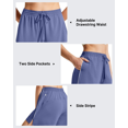 thumbnail image 5 of G4Free Chillwhisp Split Running Shorts for Women 3"- Built-in Shorts for Athletic Workout Gym, 5 of 6