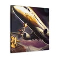thumbnail image 2 of Flying Plane Baroque - Canvas, 2 of 10