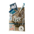 thumbnail image 2 of Fecha con un libro Book Decoración Portable Suministros de álbumes de recortes Pegatizas de libros para amigos de la fiesta Lectura Amantes Azul, 2 of 8