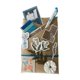 thumbnail image 2 of Cita con un libro Libro de fantasía Vintage Portátil Creativo Ligero Scrapbooking Azul, 2 of 9