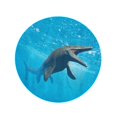 thumbnail image 2 of LADDKA 60 inch Round Beach Towel Blanket Mosasaurus Huge Ocean Lizard Extinct Mosasaur Between 70 Travel Circle Circular Towels Mat Tapestry Beach Throw, 2 of 2