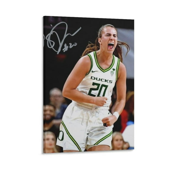 Sabrina Ionescu Canvas Poster Canvas Wall Art Poster Decorative Bedroom Modern Home Print Picture Artworks Posters 20x30inch(50x75cm)