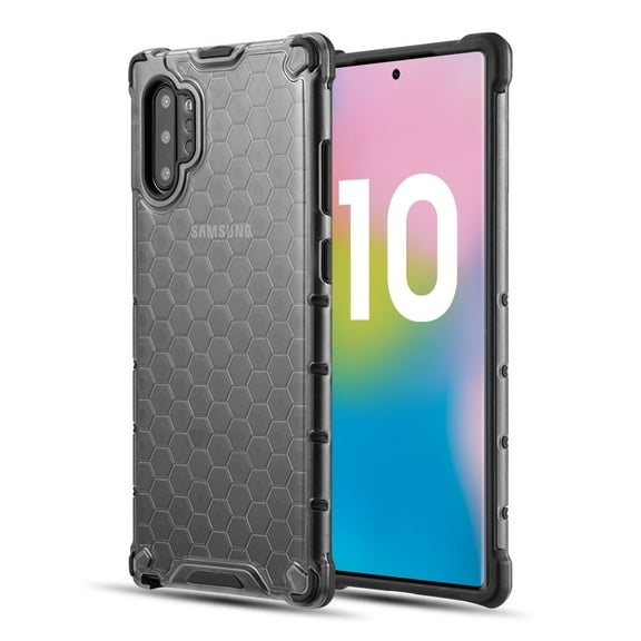 GSA Slim Honeycomb Hybrid Case for Samsung Galaxy Note 10 Plus - Smoke