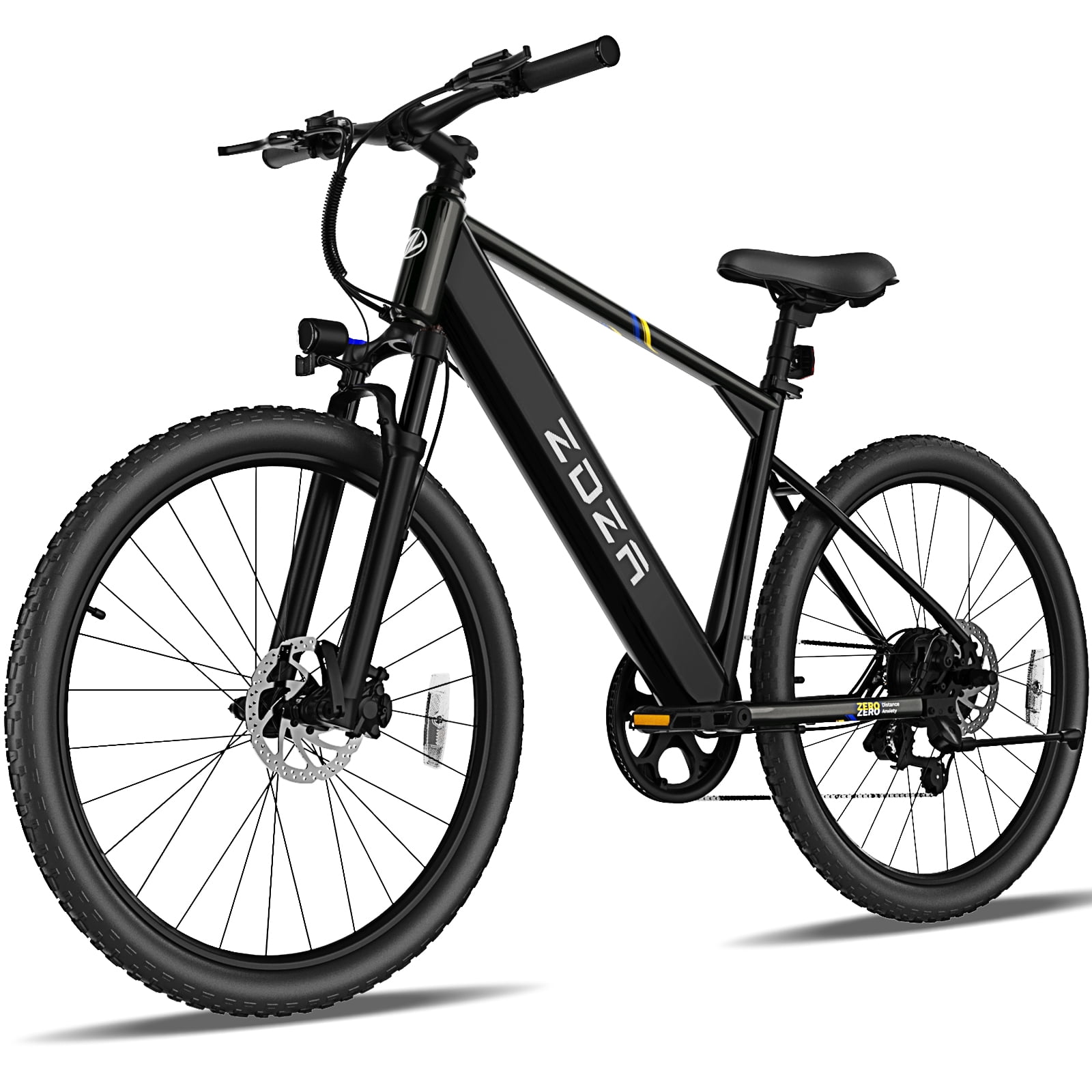ZDZA Electric Bike 26”, 1000W Peak Motor E-Mountain Bike