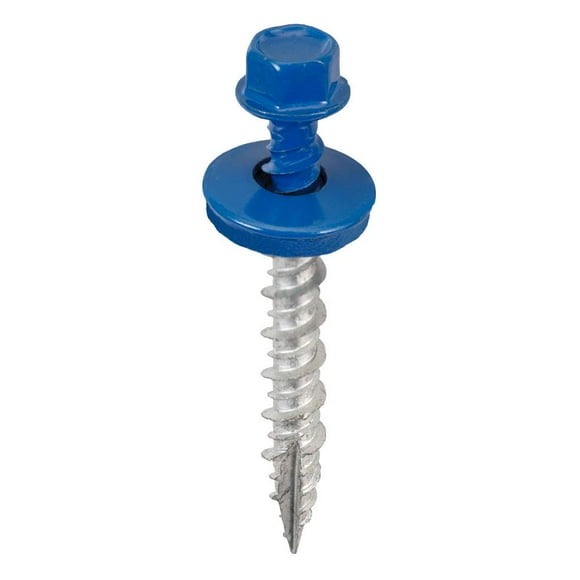 Acorn Roofing Screws #9 x 1.5, Metal-Wood for Roofing and Siding Applications, Blue, 250 Screws