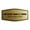 Brushed Gold, variant on Signs ByLITA Fancy Por Favor Toque El Timbre Para Pedir Ayuda Sign (Black /Gold) - Small