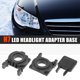 thumbnail image 2 of Ofertas únicas 1 juego de bases de adaptador de faros LED H7 para automóvil con reemplazo de llave para Ford Fiesta 2009-1014, 2 of 7