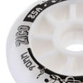 thumbnail image 3 of S SERENABLE Roues de Patins à Roulettes en Ligne d'Extérieur en PU, Roues de Remplacement pour Course 90mm/100mm/110mm Blanc, 3 of 7