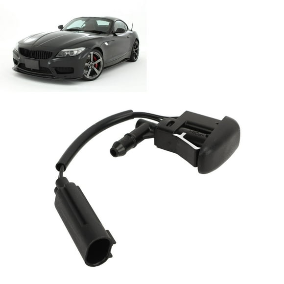 Windshield Heated Wiper Washer Nozzle, Reliable Construction Windscreen Washer Nozzle 61667056 For Z3 E89 2008-2016