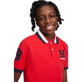 thumbnail image 4 of Polo Tommy Hilfiger para niños, elástico, color rojo hiedra, talla 03, 4 of 4