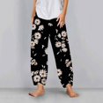 thumbnail image 2 of Pantalon Décontracté Large Imprimé Mode Printemps et Été pour Femmes 2, 2 of 4