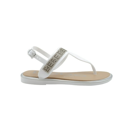 

bebe Sparkly PCU Thong Sandals White (Toddler Girl s )