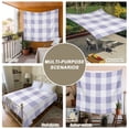 thumbnail image 6 of Purple Plaid Tapestry for Bedroom Wall Hanging Tapestry, Spring Summer Farmhouse Buffalo Checkered Ceiling Backdrop Tapestries Poster Blanket Wall Decor for Teens Room Living Room Dorm 39" x 59", 6 of 8