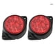 thumbnail image 3 of 2Pcs Warning Light LED Trailer Camion Orange 12V 24V LED Side Marker Lights, 3 of 5