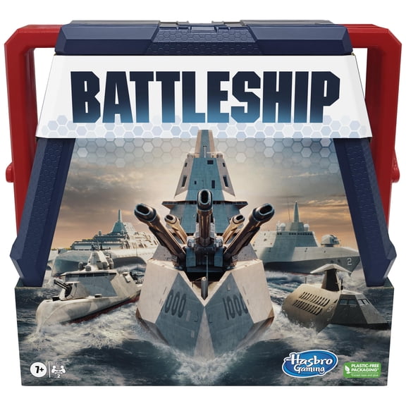 Battleship Classic Board Game, Strategy Game for Kids Ages 7 and Up, Fun for 2 Players C43