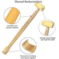 thumbnail image 3 of Back Scratcher, 2 Pack Back Scratcher for Men and Women, Back Massager Relaxation Gifts for Mom and Dad Style 1, 3 of 5