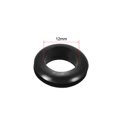 thumbnail image 2 of Anillo de junta de goma Uxcell de 12mm, 20 unidades en negro, 2 of 5