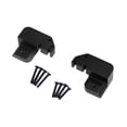 thumbnail image 3 of Fiocias 2 Pieces RC Link Mount Tie Rod Bracket Shock Fastener Precision Aluminum Alloy Upgrade Accessory Suitable for Remote Control Car Crawler Model Gift Giving Home Decoration black, 3 of 8