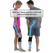 Pressure Point Brace Relieve Acupressure Leg Sciatica, Magnetic Therapy Self Heating Knee Support Wraps Pain Relief, Sciatic Nerve Brace For Knee Pain, Fit For Men & Women(2pcs )