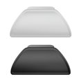 thumbnail image 1 of 2 Pcs Game Controller Stand for X Gamepad Stand for X Holder Bracket White & Black, 1 of 5