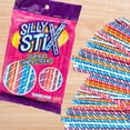 thumbnail image 2 of Silly Stix Sour Filled Candy Straws, Tropical Punch Orange Cherry Grape Flavors, Christmas Stocking Stuffer Halloween Treats Birthday Party Favor Gift 2.7 oz 2 Packs w/ Bonus Snoep in Beperkte Oplage, 2 of 7