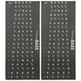 thumbnail image 2 of Guitar Scale Stickers Guitar Fretboard Note Map for Decoration 2Pcs, 2 of 5