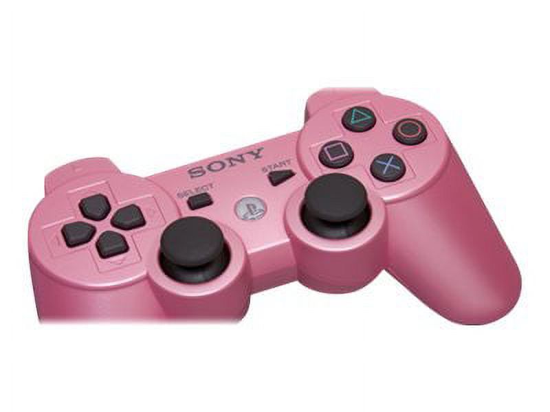 Sony DualShock 3 - Gamepad - wireless - candy pink - for Sony PlayStation 3 - image 3 of 3
