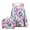 Tie Dye/ Pink, variant on AoDai Green Tie Dye Backpack Set for Teen with Lunch Bag and Pencil Case Water Resistant Lightweight Large Bookbag