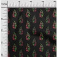 thumbnail image 1 of oneOone Cotton Poplin Fabric Leaves & Floral Block Print Fabric BTY 56 Inch Wide, 1 of 4