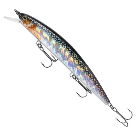 1 Pcs/Lot Artificial 14cm Fishing Hard Bait Life-Like Topwater Minnow Lures with Treble Hook(A)