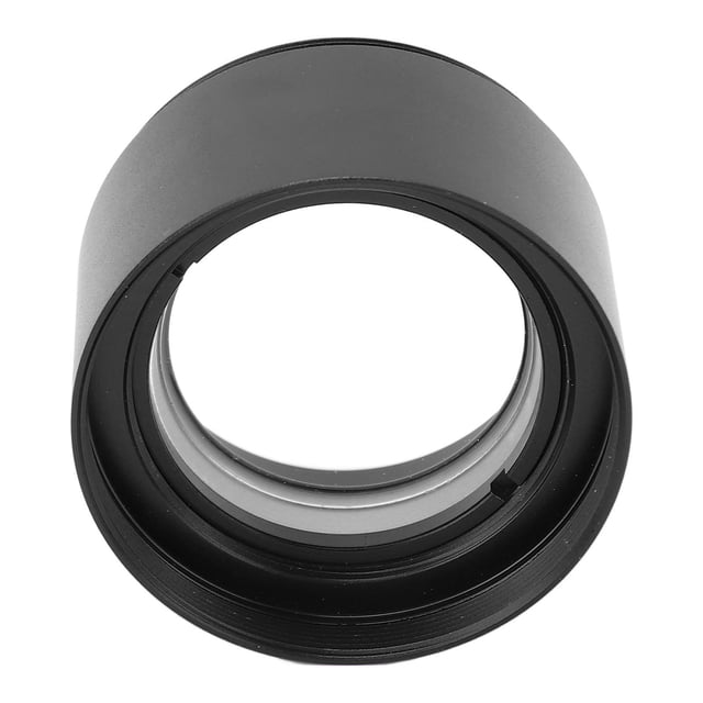0.5X Microscope Objective Lens Blue Light Blocking 48mm Thread Microscope Objective Lens Accessory for Education Industrial Inspection