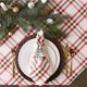 thumbnail image 5 of Juego de 16 servilleteros de árbol de Navidad, para bodas, Acción de Gracias, reuniones familiares, fiesta de cumpleaños (plata), 5 of 5