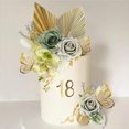 thumbnail image 4 of Kearding Decoraciones delicadas para pasteles - Exquisitas decoraciones bohemias llamativas Topper Vintage Boho Cake Topper Decoración conjunto 9, 4 of 6