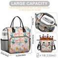thumbnail image 5 of OBREWU Pioneer Flower Womens Lunch Box for Work,Insulated Large Pioneer Flower Lunch Bag for Women,Loncheras Para Mujer,Leakproof Adult Lunch Bag for Work,Beach,Travel,Picnic,Camping, 5 of 7