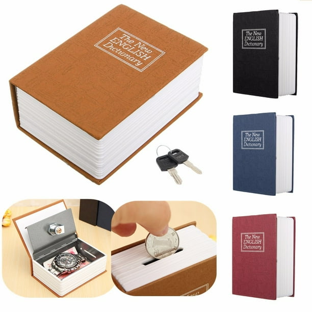 ON CLEARANCE 4 Colors Dictionary Book Secret Hidden Storage Box Home