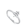 thumbnail image 4 of Cute Tiny Pine Tree Ring .925 Sterling Silver Band Jewelry Female Male Unisex Size 8, 4 of 4