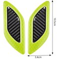 thumbnail image 2 of 6 Pack 3D Strong Reflective Stripe Stickers Car Fender Hood Bumper High Strength Night Visibility Reflective Decals (Green), 2 of 5