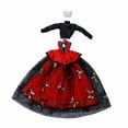 thumbnail image 3 of Ropa de moda para muñeca de simulación, vestido de estilo retro para muñeca de 24 pulgadas, tela suave, vestido hecho a mano para muñeca de niña de 60 Estilo D, 3 of 8