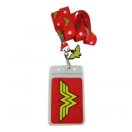- Wonder Woman Logo Lanyard w/ Charm