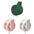 thumbnail image 3 of Ventilador portátil de mano Cateissary mini clip recargable verano verde, 3 of 6