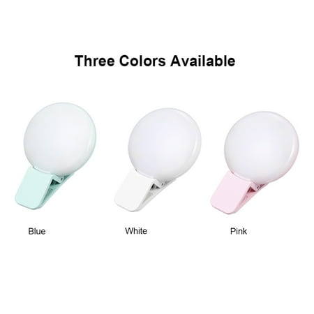 light selfie ring camera brightness rechargeable levels makeup led mini