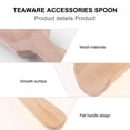 thumbnail image 4 of 10Pcs Mini Wooden Spoons Kitchen Seasoning Spoons Milk Power Spoons Wooden Teaspoons, 4 of 9
